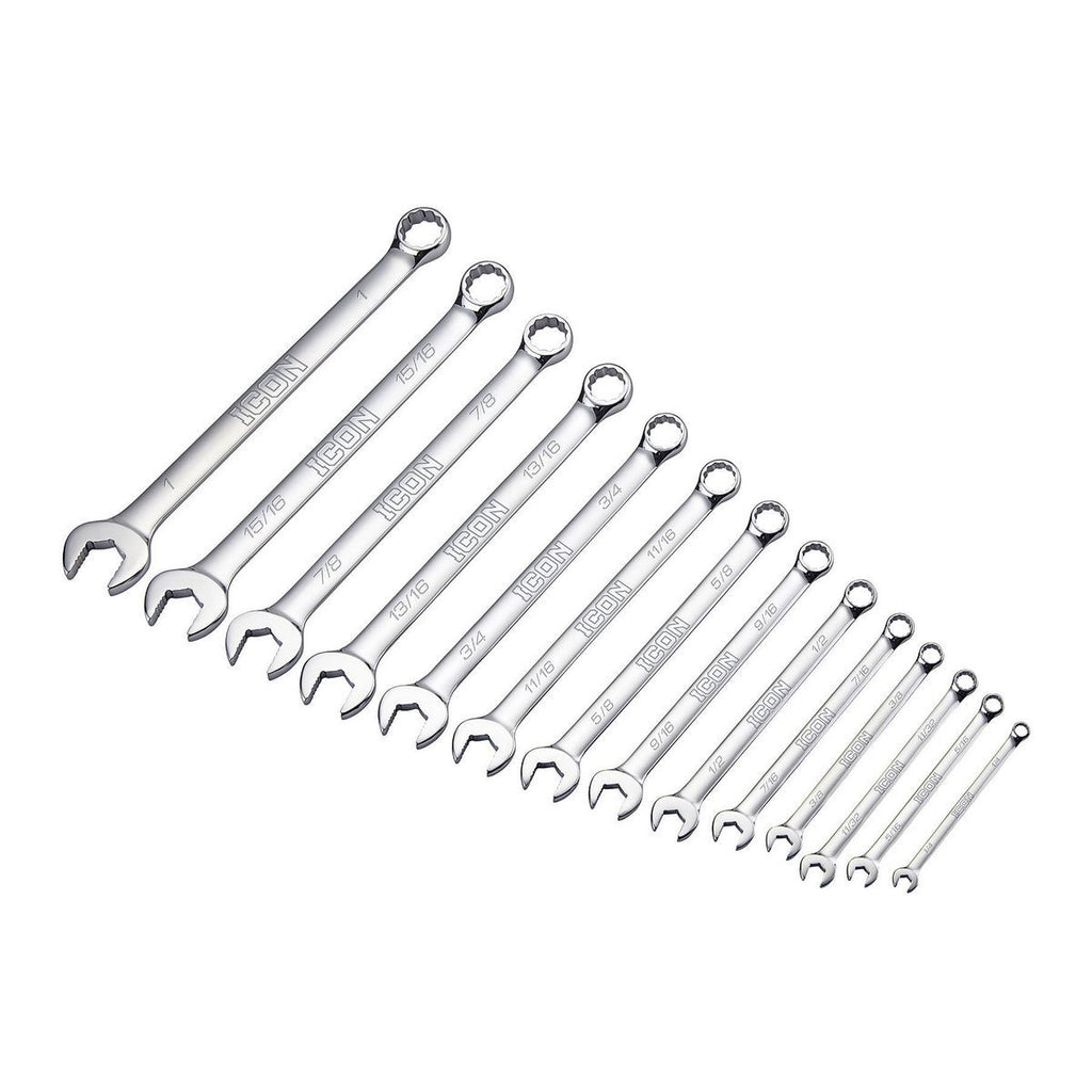 SAE Combination Wrench Set, 14-Piece O844