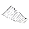 SAE Combination Wrench Set, 14-Piece O844