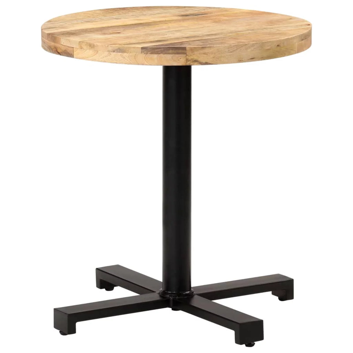 Round Mango Wood Bistro Table R455