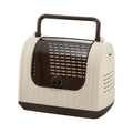 Faux Wicker Pet Carrier V3836