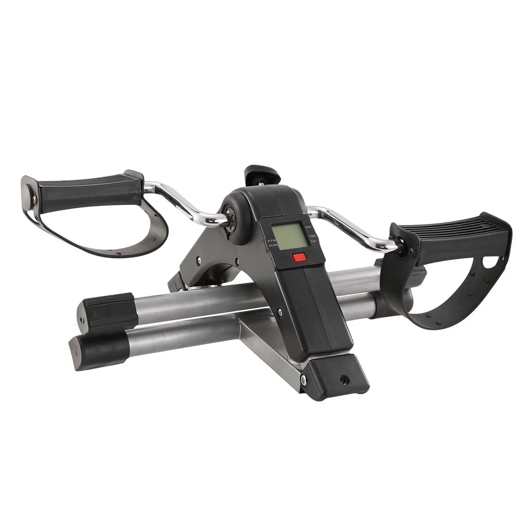 Folding Stationary Exercise Bike LCD Display Black Z7663
