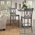 Vintage 29 in. Bar Stool Set of 2 P7291