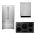 36 Induction Cooktop, Refrigerator, Dishwasher H68743