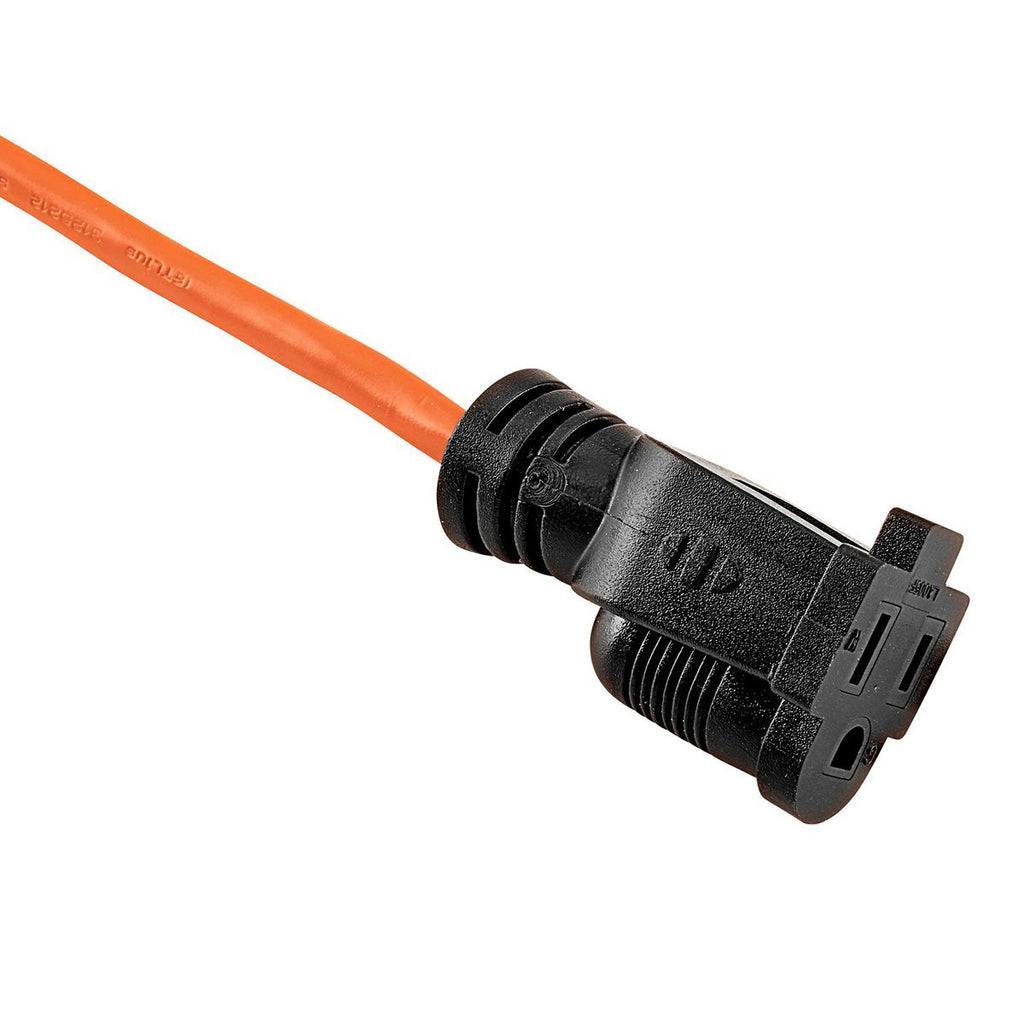 Orange 10 ft. Indoor/Outdoor Extension Cord U1077