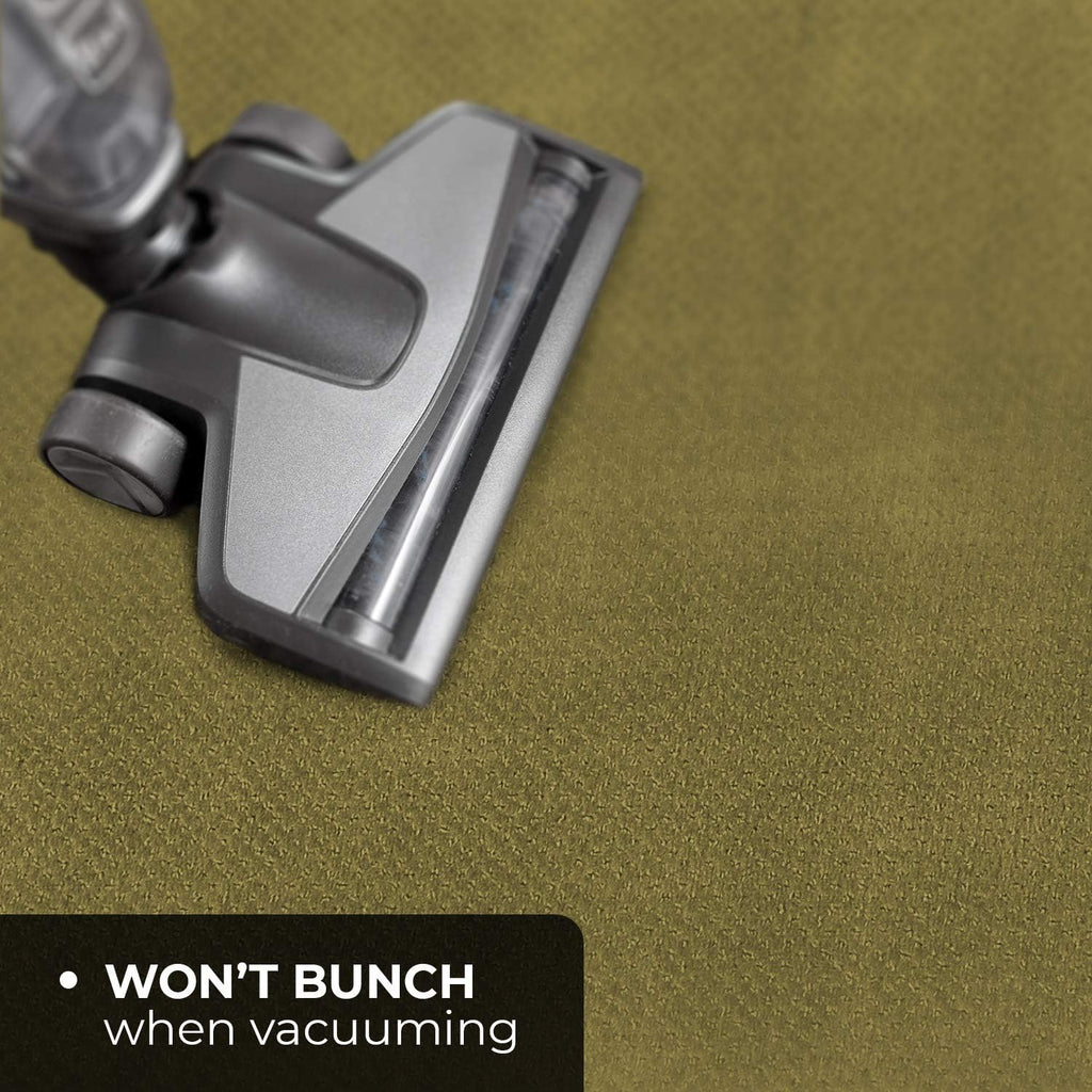 Olive Green 18 Feet X 48 Inches Skid-Resistant Carpet Runner Z212690