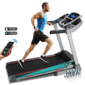 300LBS Electric Treadmill with 15-Level Auto Incline N9343