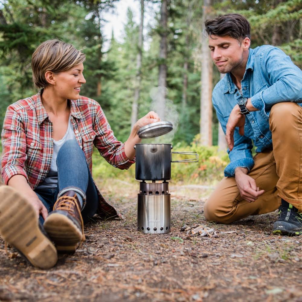 Woodburning Backpacking Camp Stove Combo S860