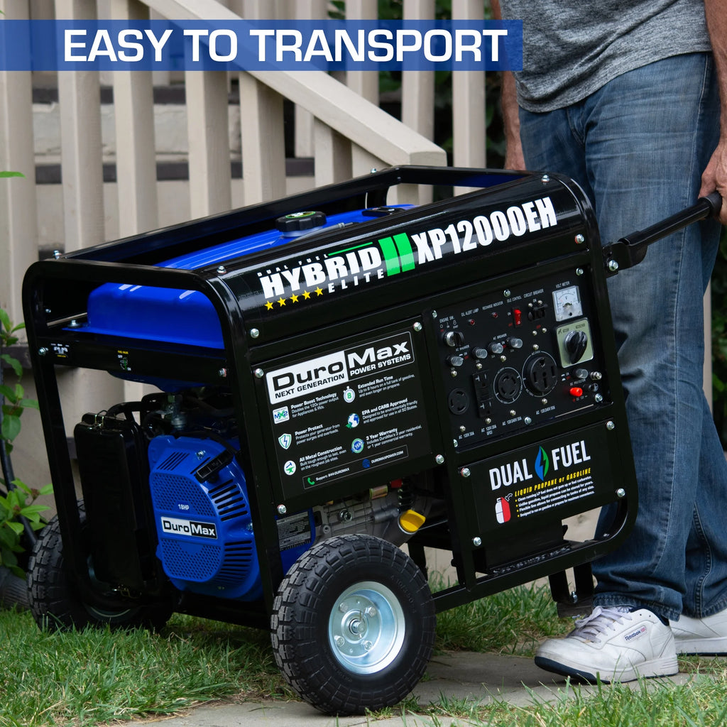 12,000 Watt Dual Fuel Portable Generator M193