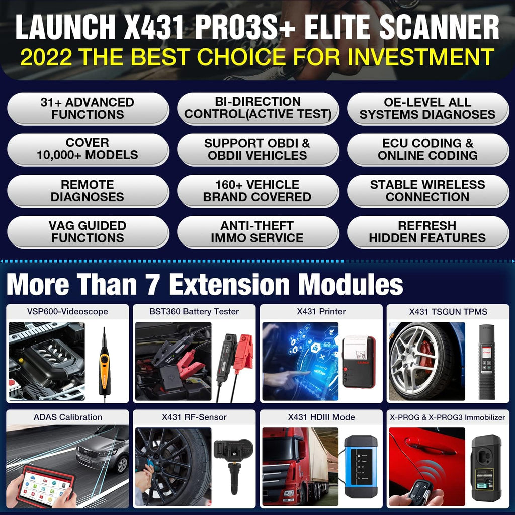Bi-Directional Automotive Scan Tool V81485