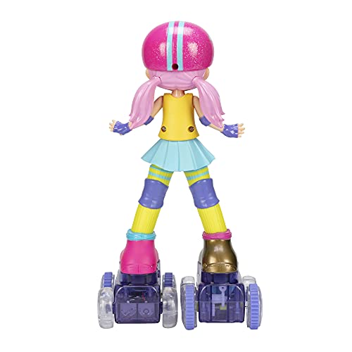 Light Up Remote Control Rollerskating Doll P769379