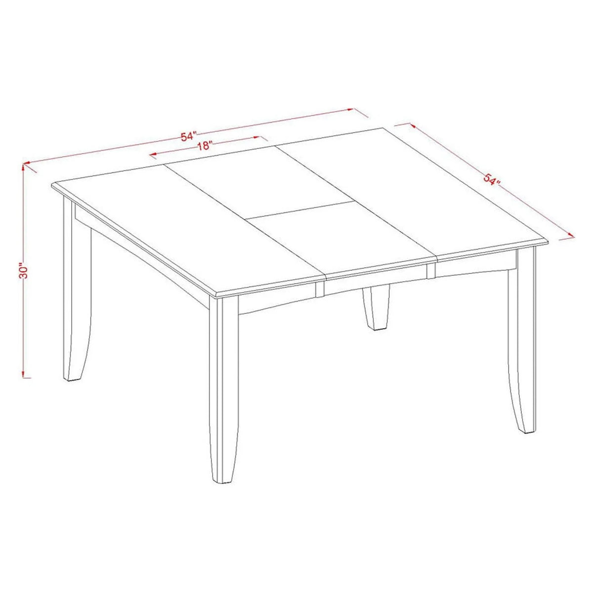 9Pc Square Dining Table with Blue Fabric Chairs C647