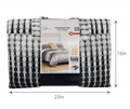 Rich Black Floral 10 Piece Queen Comforter Set with Sheets K263404