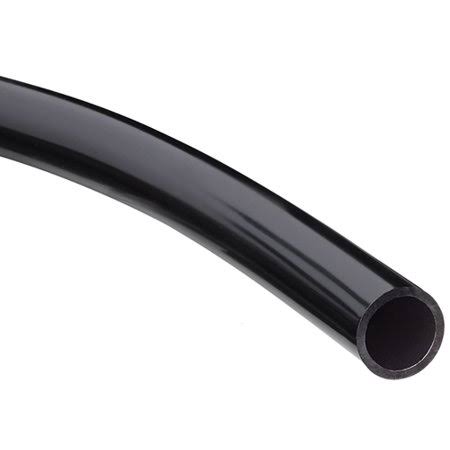 Black UV-Resistant PVC Tubing 1/8 inch Inner Diameter 1/4 inch Outer Diameter 50 ft L948