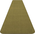 Olive Green 18 Feet X 48 Inches Skid-Resistant Carpet Runner Z212690