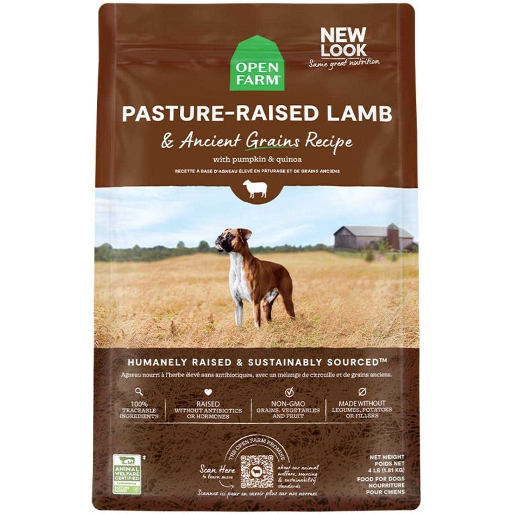 Pasture Raised Lamb Ancient Grains Dry Dog Food E56240