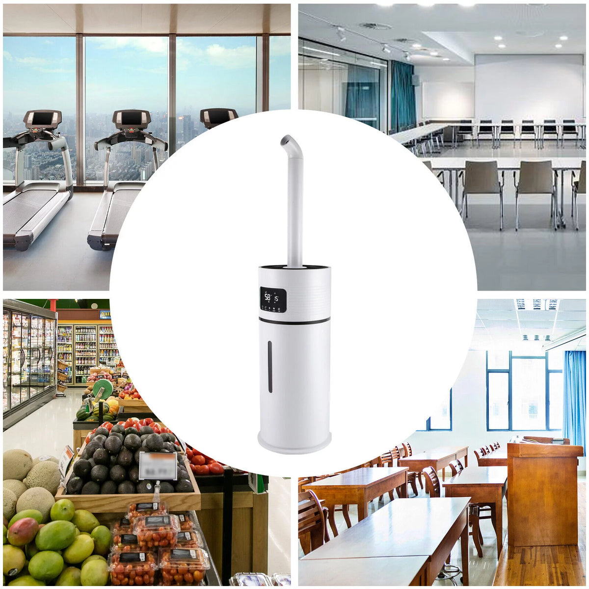 15L Cool Mist Air Humidifier with 360° Nozzle Z37748