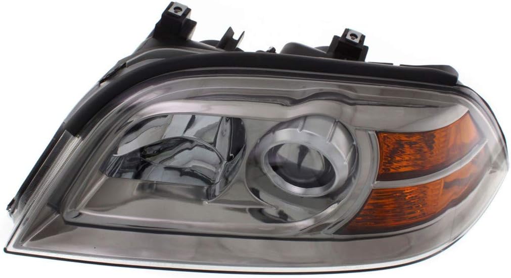 2004 2005 2006 Acura MDX Headlight Assembly Driver Side Black Housing M168