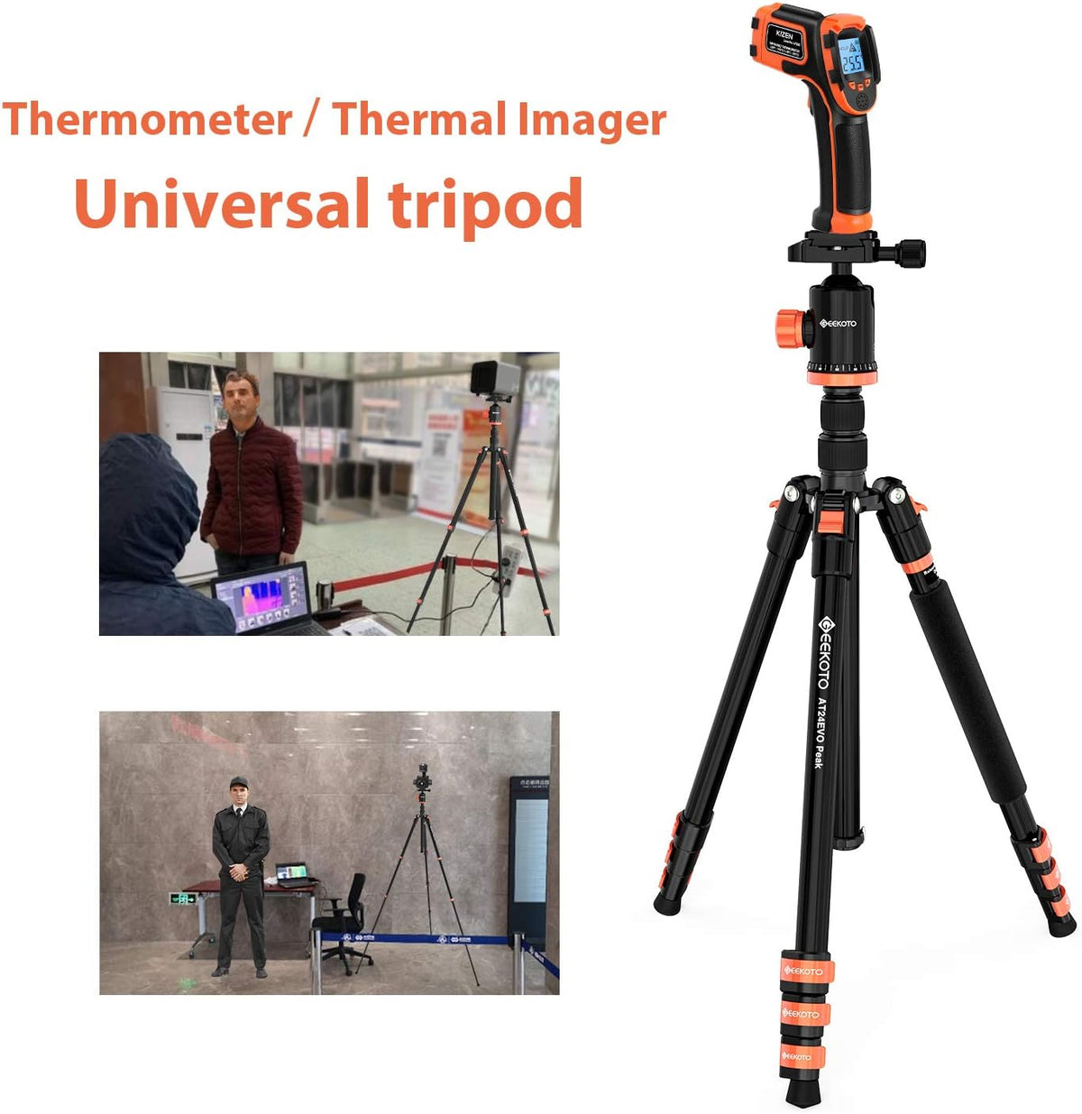 Compact Aluminum Camera Tripod with 360° Ball Head U7433
