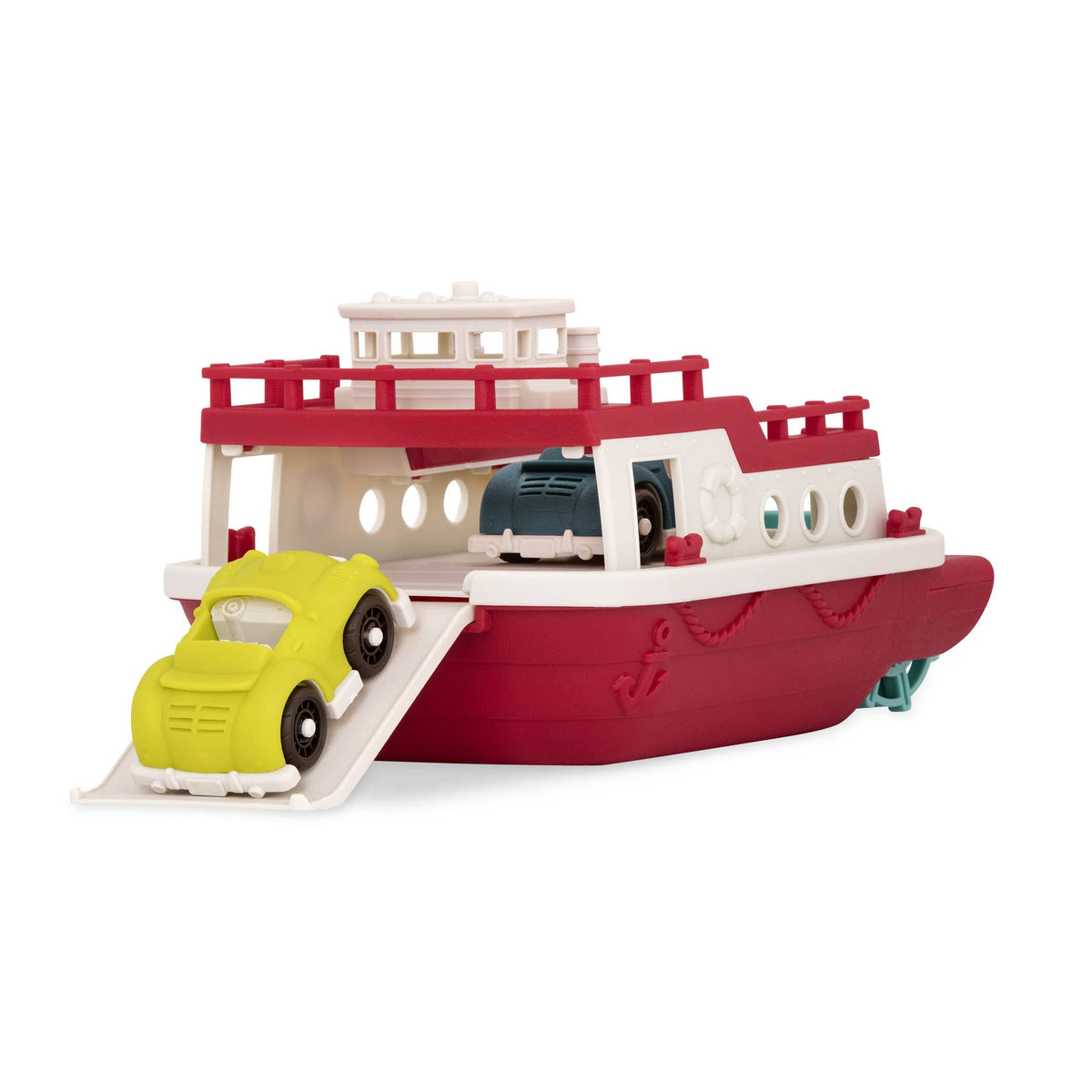 Floating Bath Toy Boat with Cars 3 pc B3924