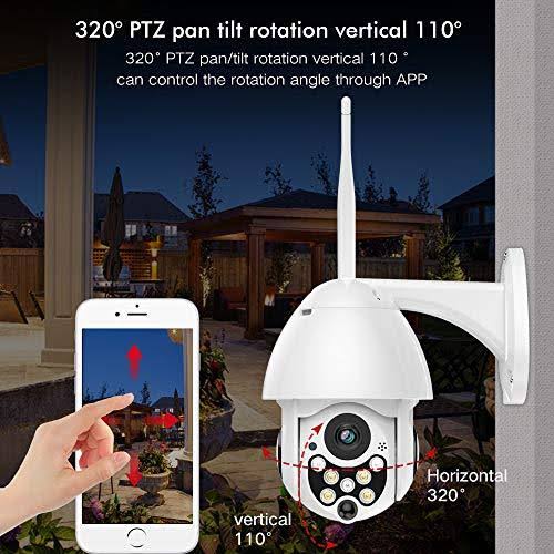 1080p PTZ WiFi Security Camera D1127