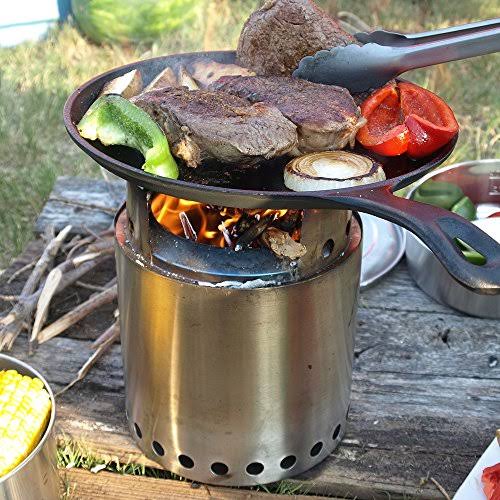 Woodburning Backpacking Camp Stove Combo S860