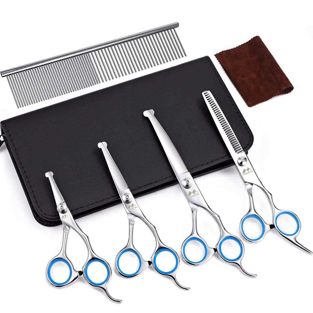 Dog Grooming Scissors Kit Set of 5 S250