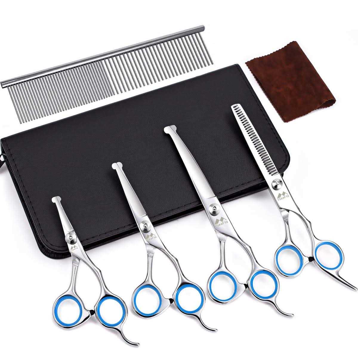 Dog Grooming Scissors Kit Set of 5 S250