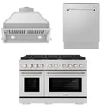 48 Gas Range, Range Hood Insert and Dishwasher F4347