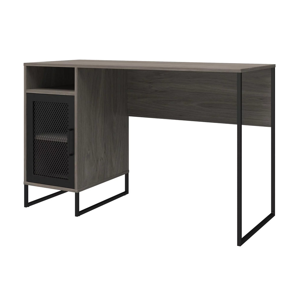 Gray Oak Computer Desk Z6886