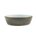 Stoneware Soup Bowl 18 cm Grey /Blue B246