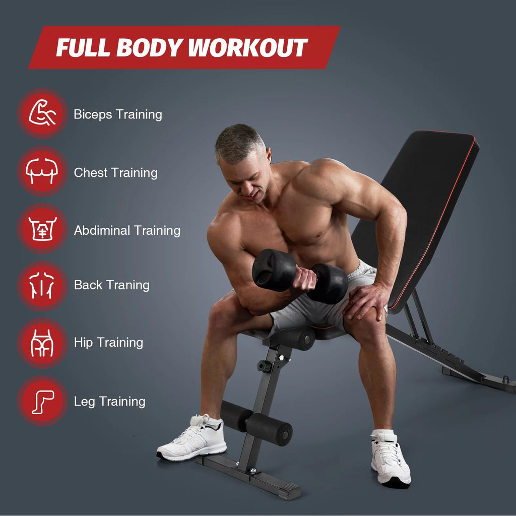 Adjustable Incline Decline Foldable Weight Bench C776572