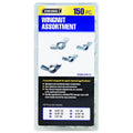 Wing Nut Assortment, 150 Piece Y800167