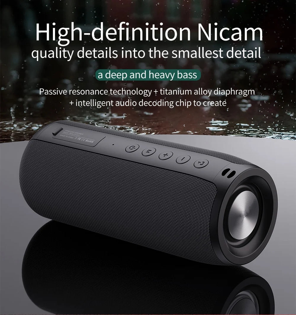 Waterproof Bluetooth Portable Wireless Speaker N525