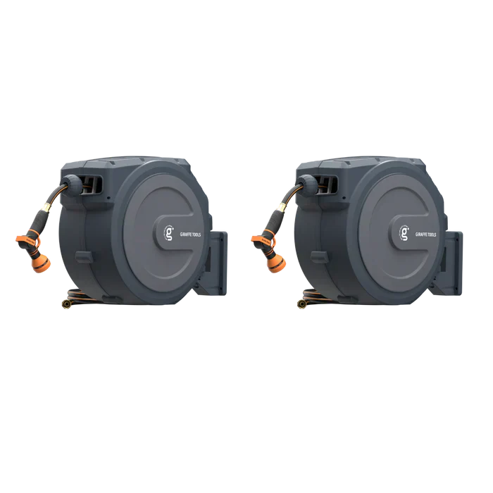 Retractable Garden Hose Reel 1/2in 130ft P35657