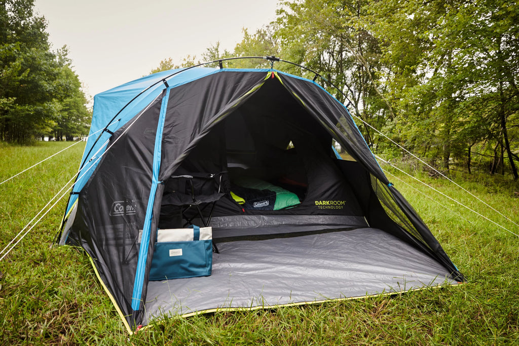6-Person Dark Room Dome Camping Tent with Screen Room M569
