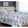 Paisley Flannel 3-Piece Queen Duvet Cover Set L6151