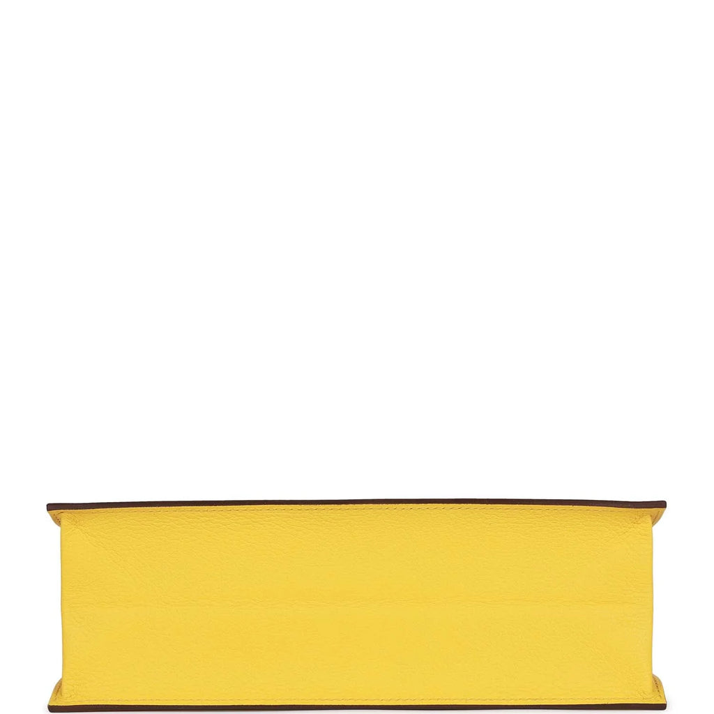 Lime Evercolor Palladium Hardware Handbag B442
