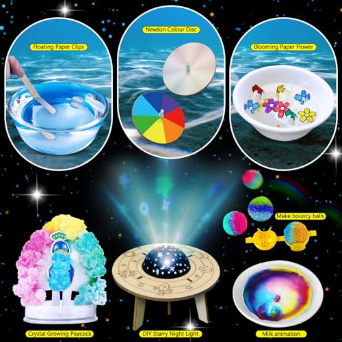 Science Kits for Kids, Erupting Volcano, Chemistry Set, Space Project Q844