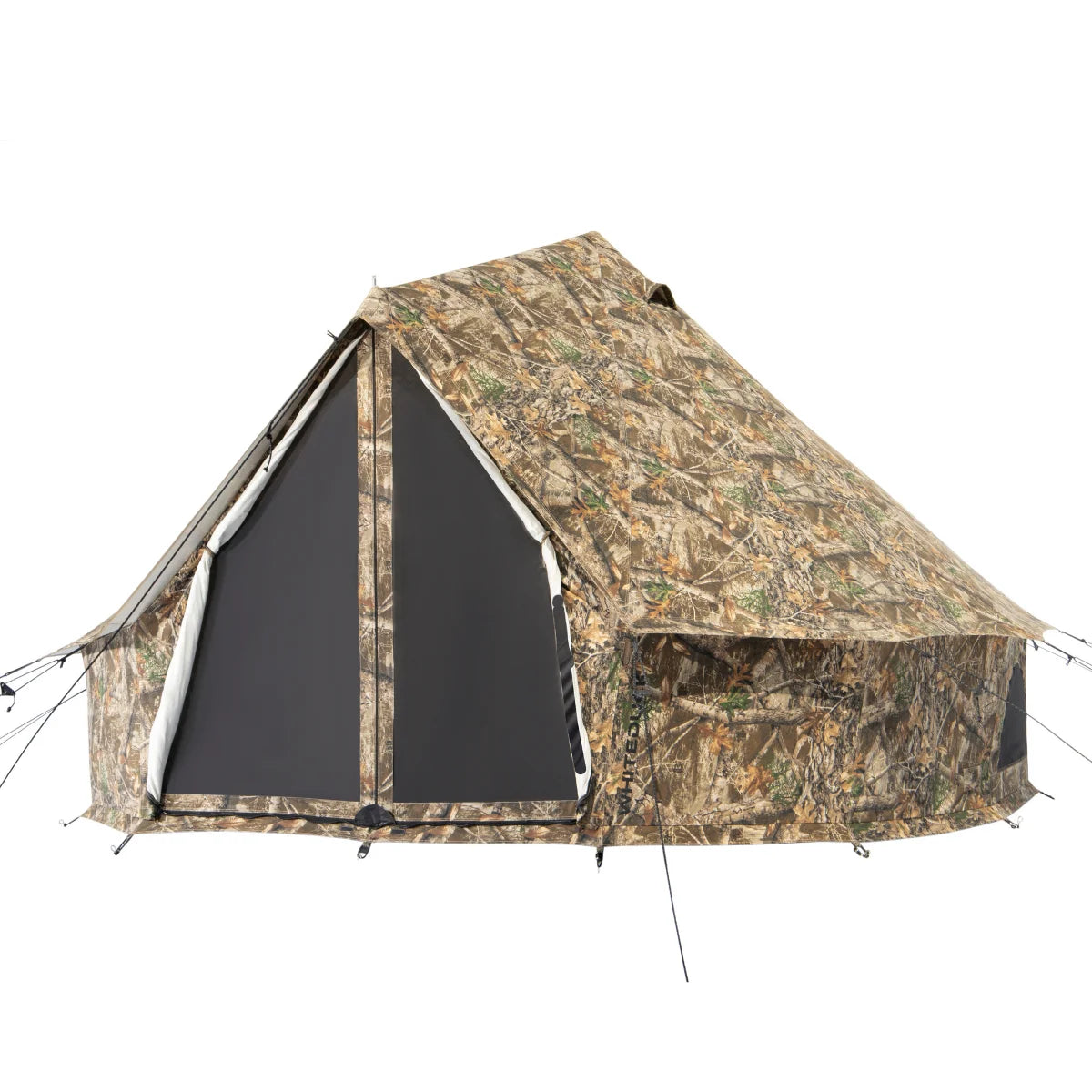 Canvas Bell Tent with Stove Jack, Water Repellent 4-Season Camp T18175