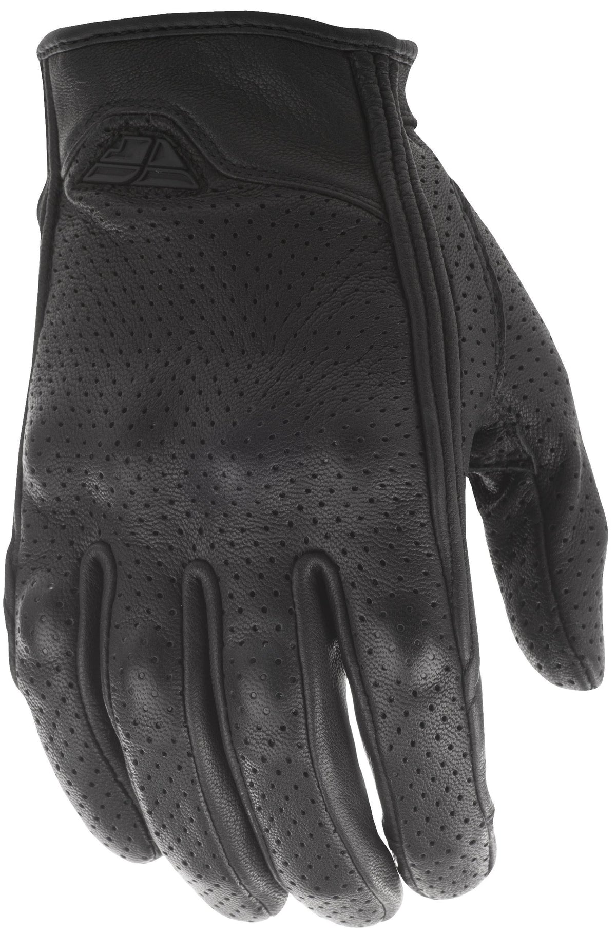 Perforated Black Gloves W26436