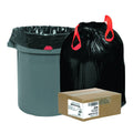 Black 30 gal. Draw & Tie Trash Bags K61064