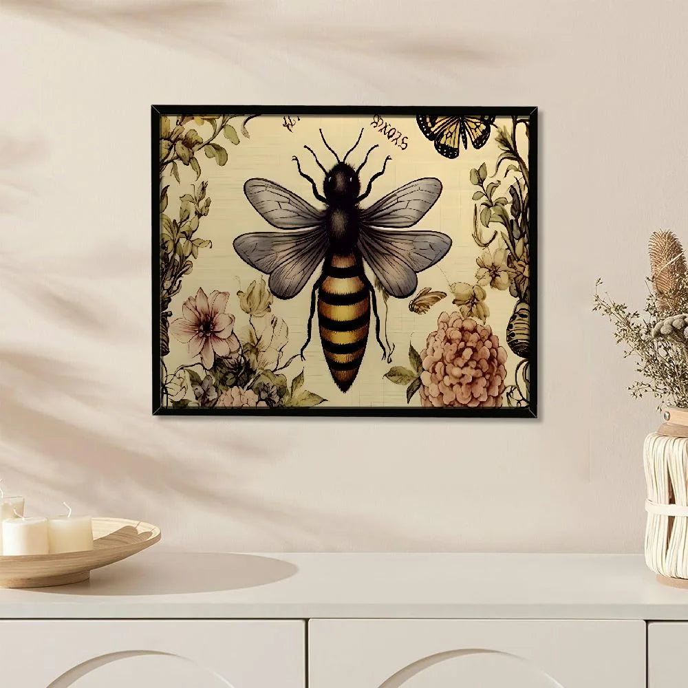 Canvas Print with Black Frame N749