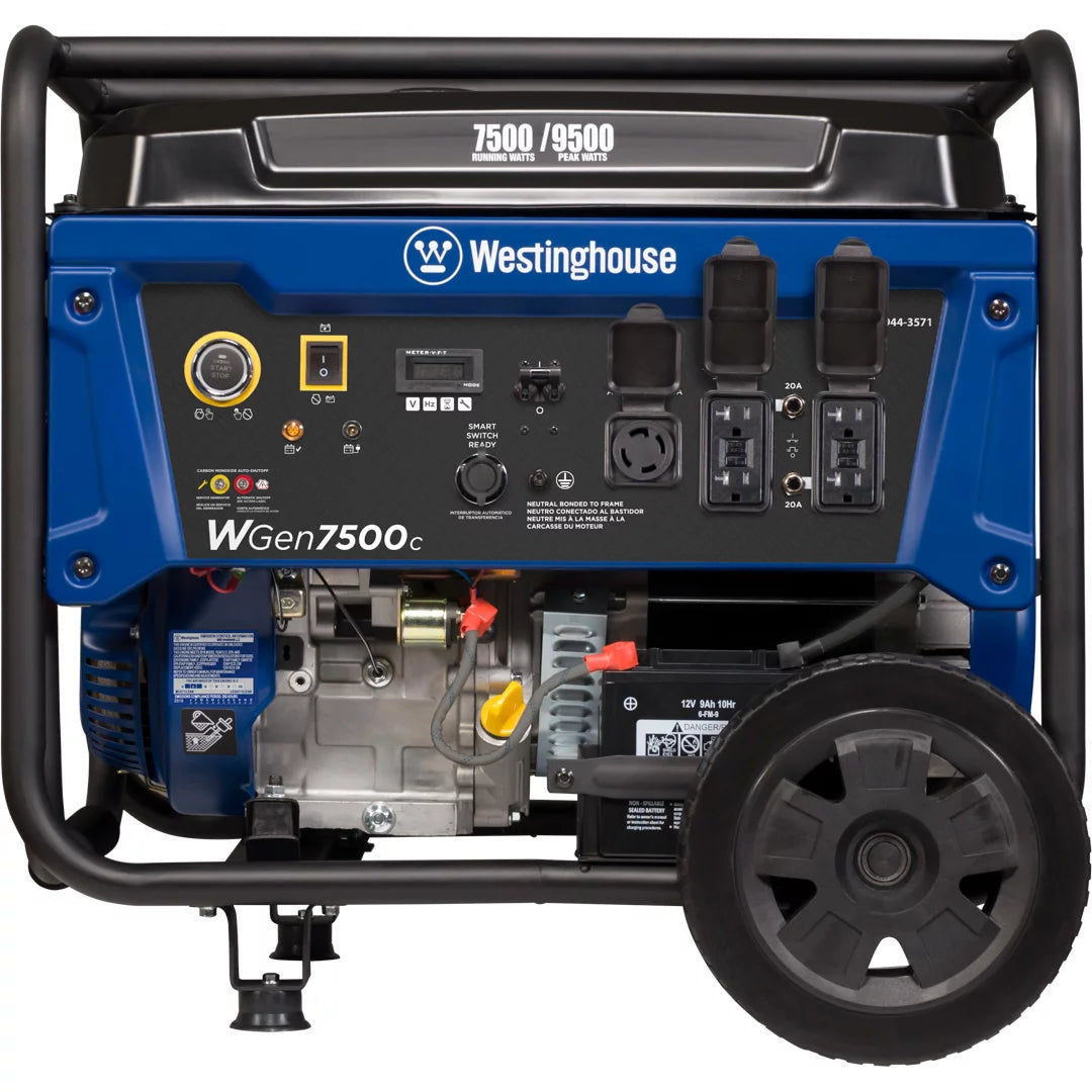 9500 Peak Watt Portable Gas Powered Generator N807744