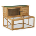 Outdoor Chicken Coop with 3 Access Areas A95096