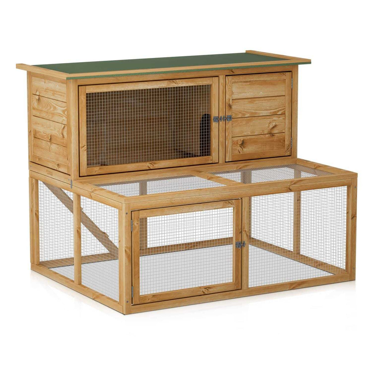 Outdoor Chicken Coop with 3 Access Areas A95096