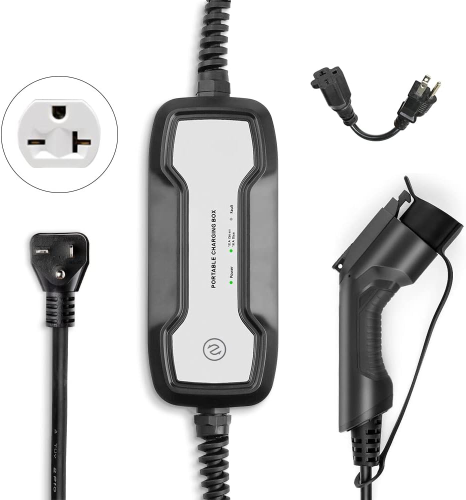 Level 1 10/16A Current Switchable Electric Car Charger W44973