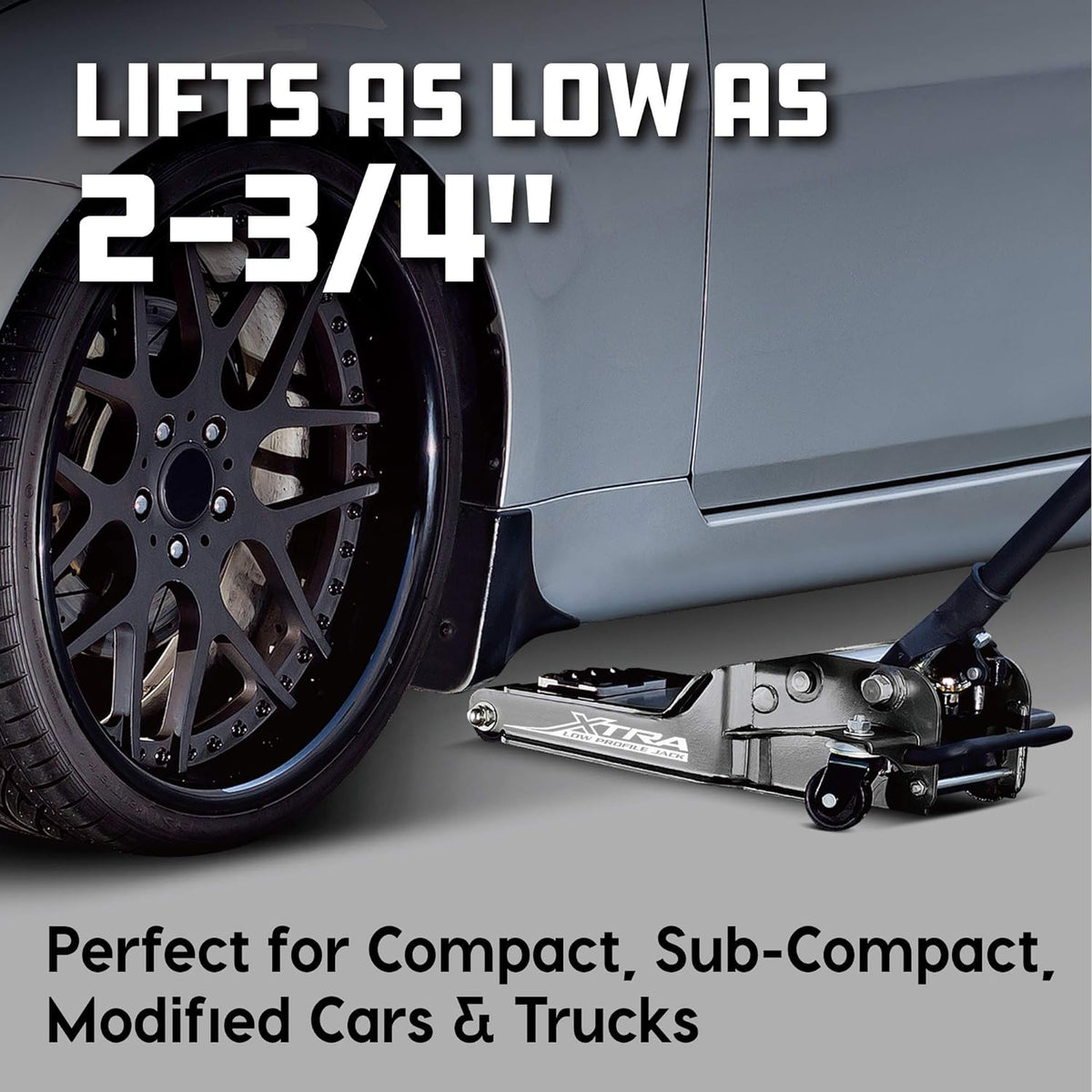 2 Ton Low Profile Floor Jack with Safety Bar F707