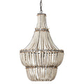White Beads Chandelier X352