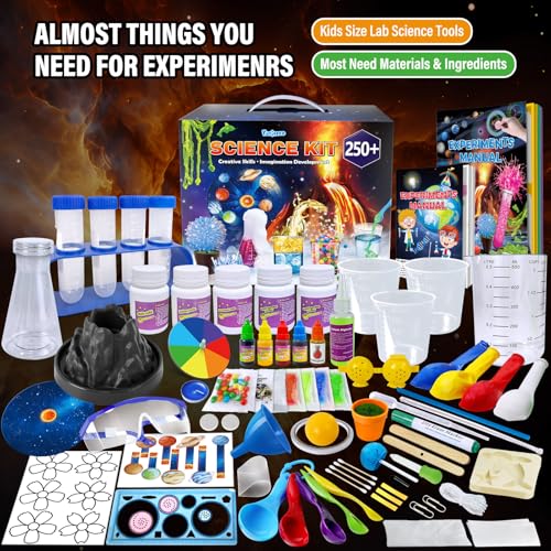 Science Kits for Kids, Erupting Volcano, Chemistry Set, Space Project Q844