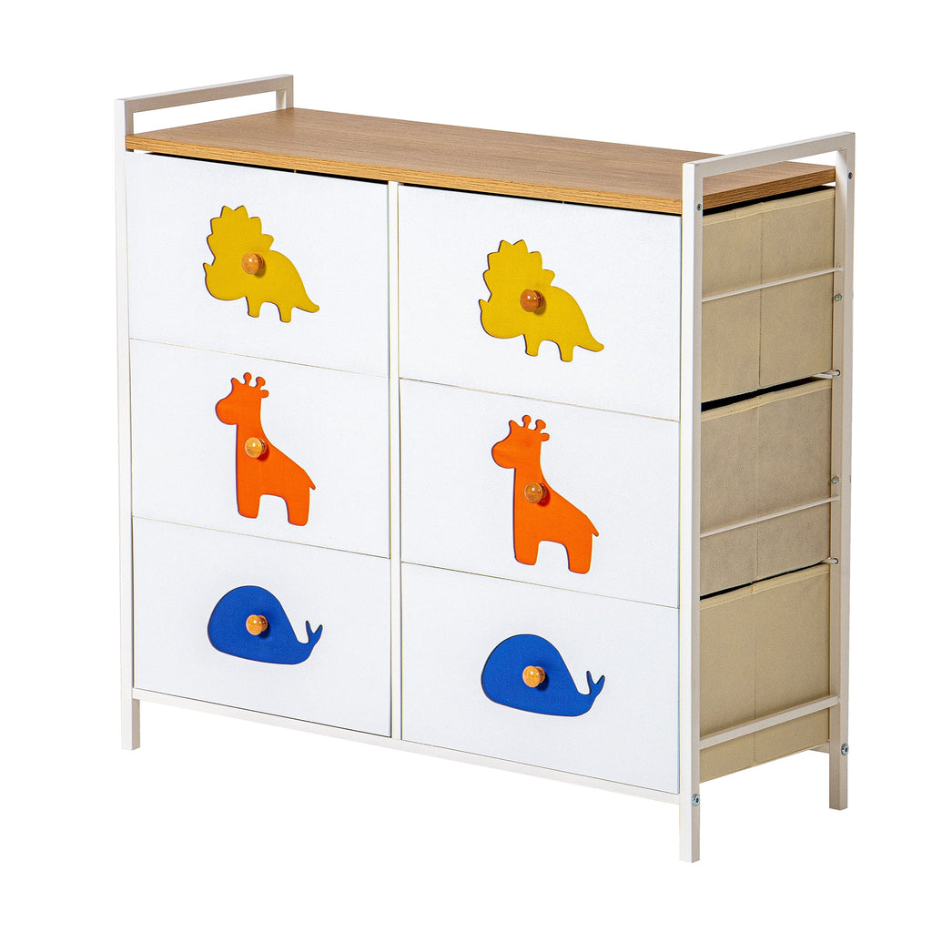 White 5 Drawer Dresser A764